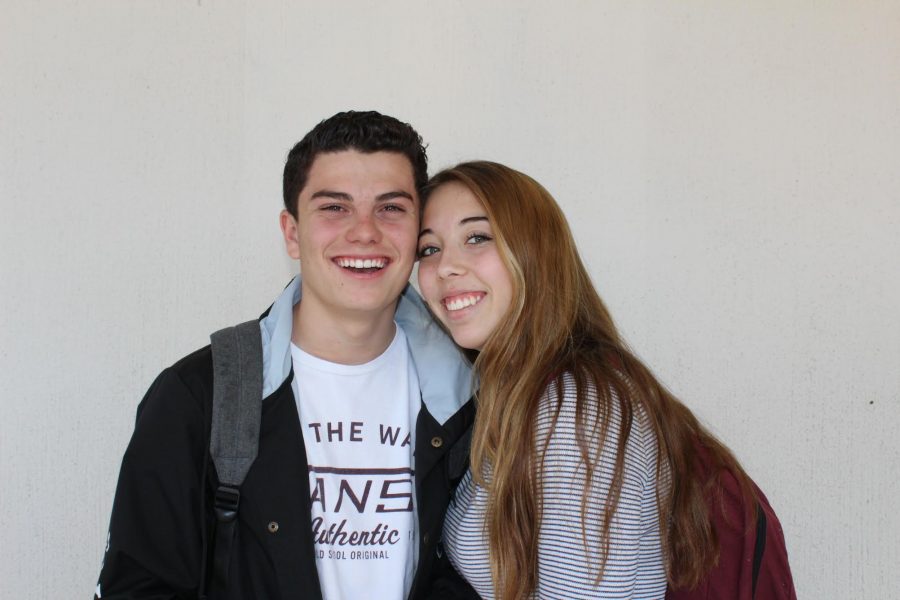 Juniors, Brylee Runge and Jake Brawer are excited about the future.
