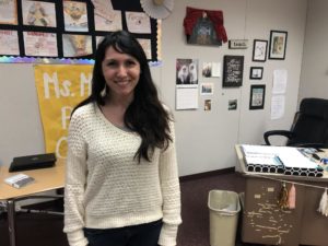 Erica McNab, teacher