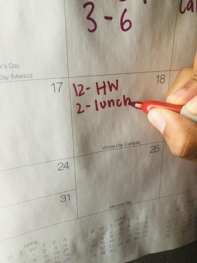Set a time schedule in your calendar to help with procrastination.