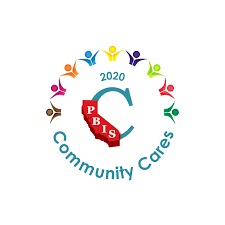 An image of the 2020 Community Cares award symbol. Esperanza was given this award in September for its excellence and execution of Aztec PRIDE both at school and online.